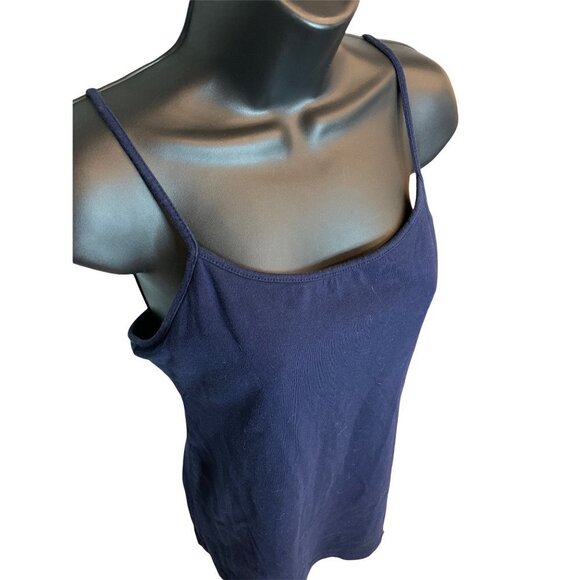 Gap Navy Blue Camisole Top with Adjustable Straps Sz M - Picture 3 of 7